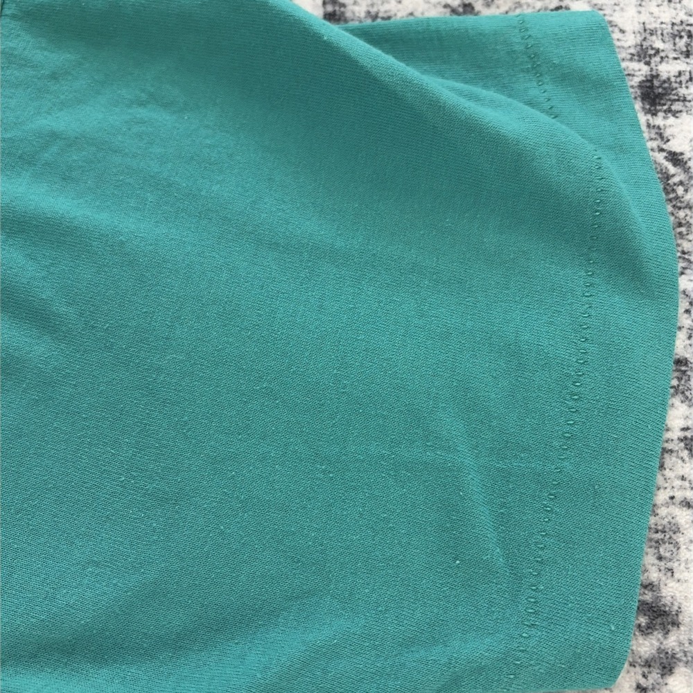 Vintage Califorina Cows Teal Shirt Single‎ Stitched Made in USA Adult Size Large - Picture 9 of 11